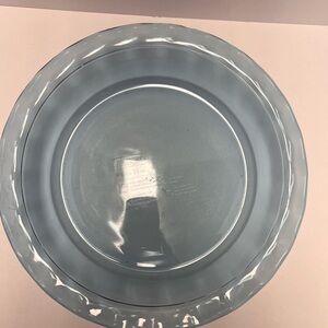 Pyrex blue pie Plate